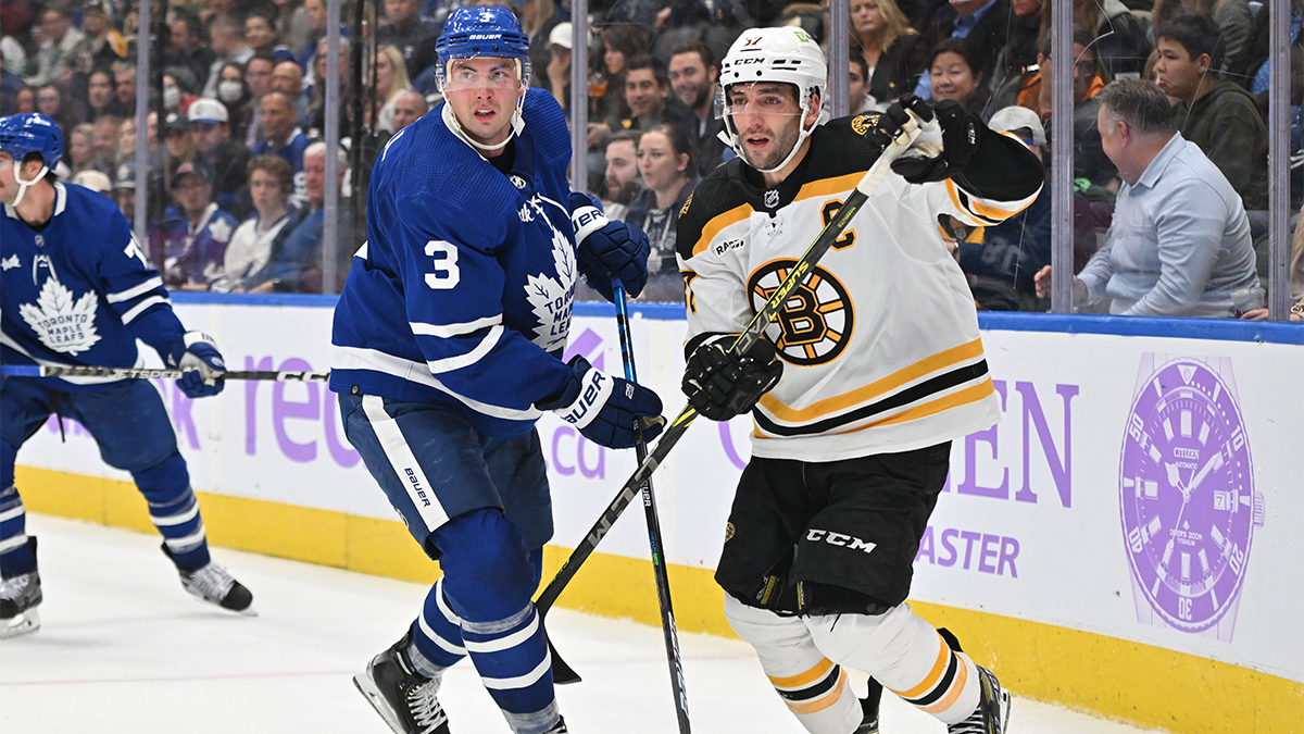 Boston Bruins center Patrice Bergeron