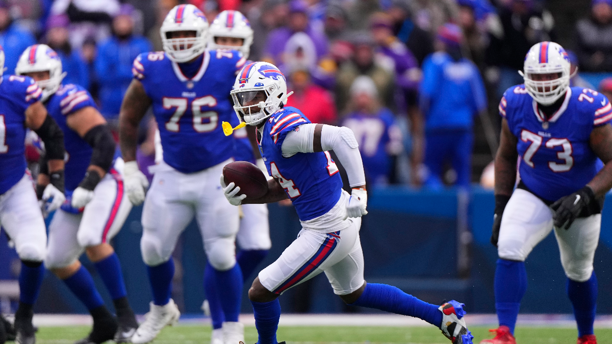Buffalo Bills wide receiver Stefon Diggs