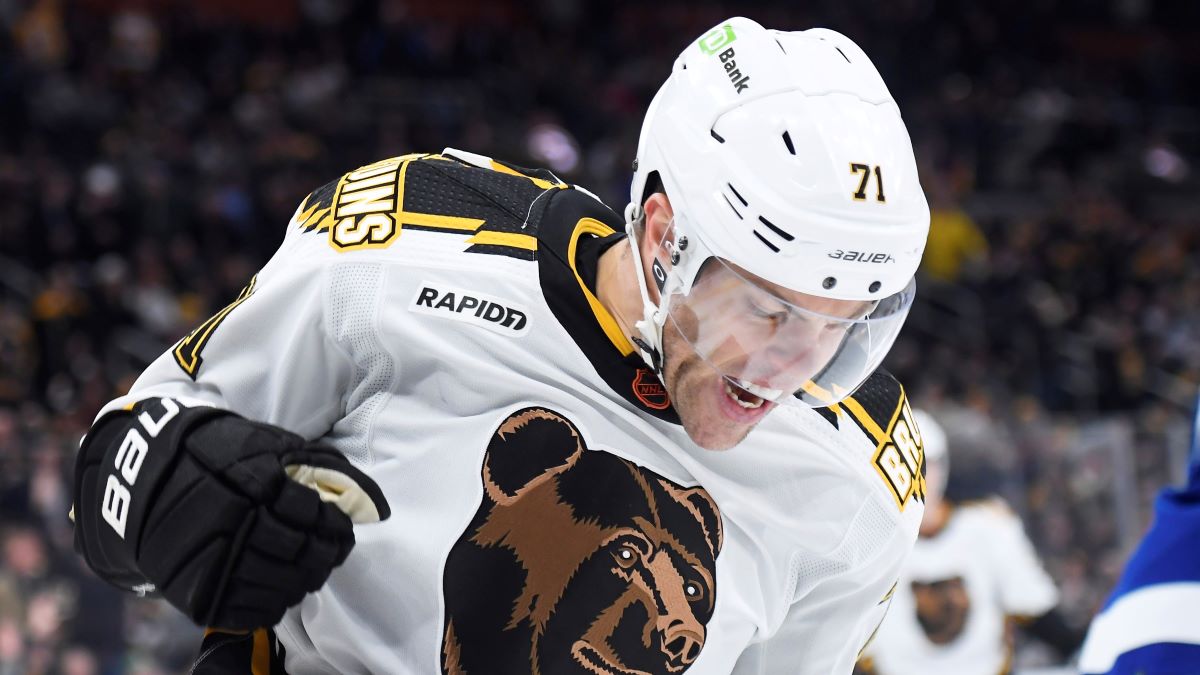 Boston Bruins forward Taylor Hall