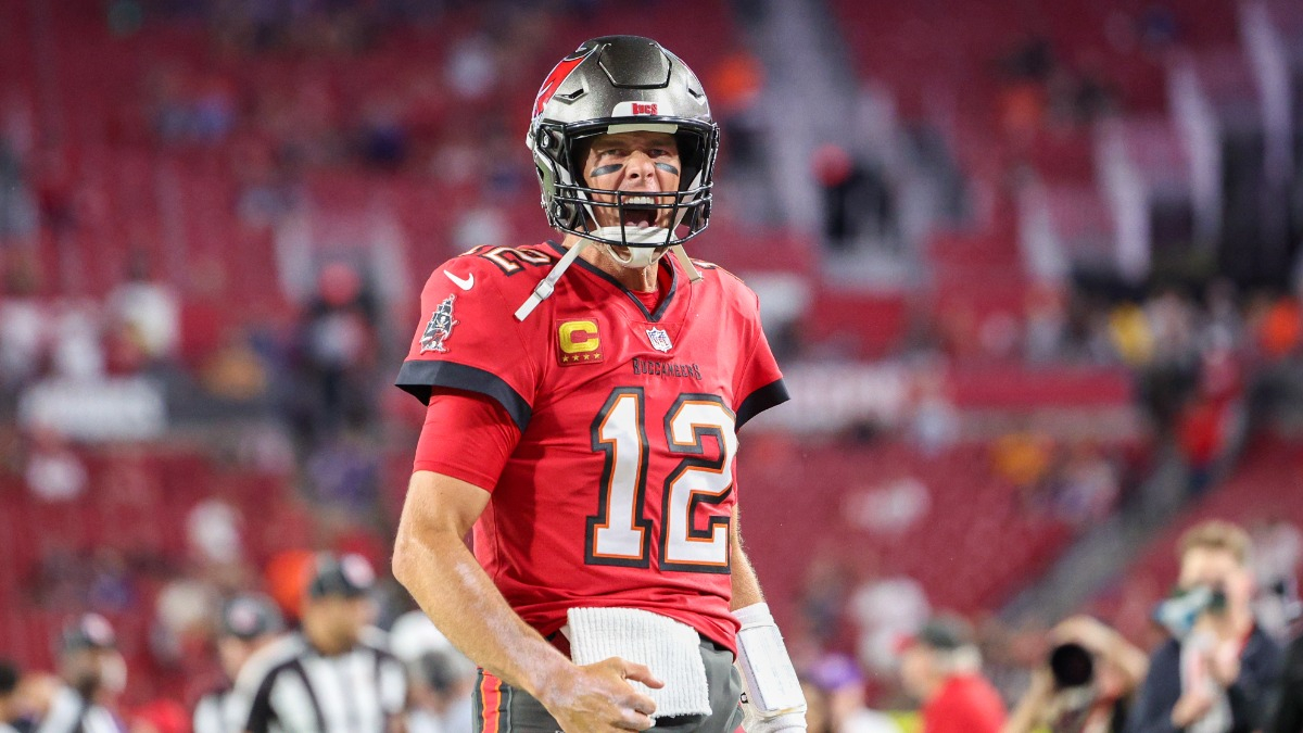 Tampa Bay Buccaneers quarterback Tom Brady
