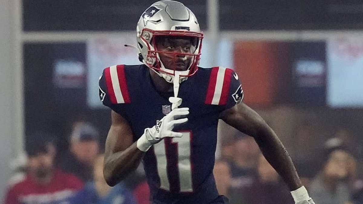 New England Patriots wide receiver Tyquan Thornton