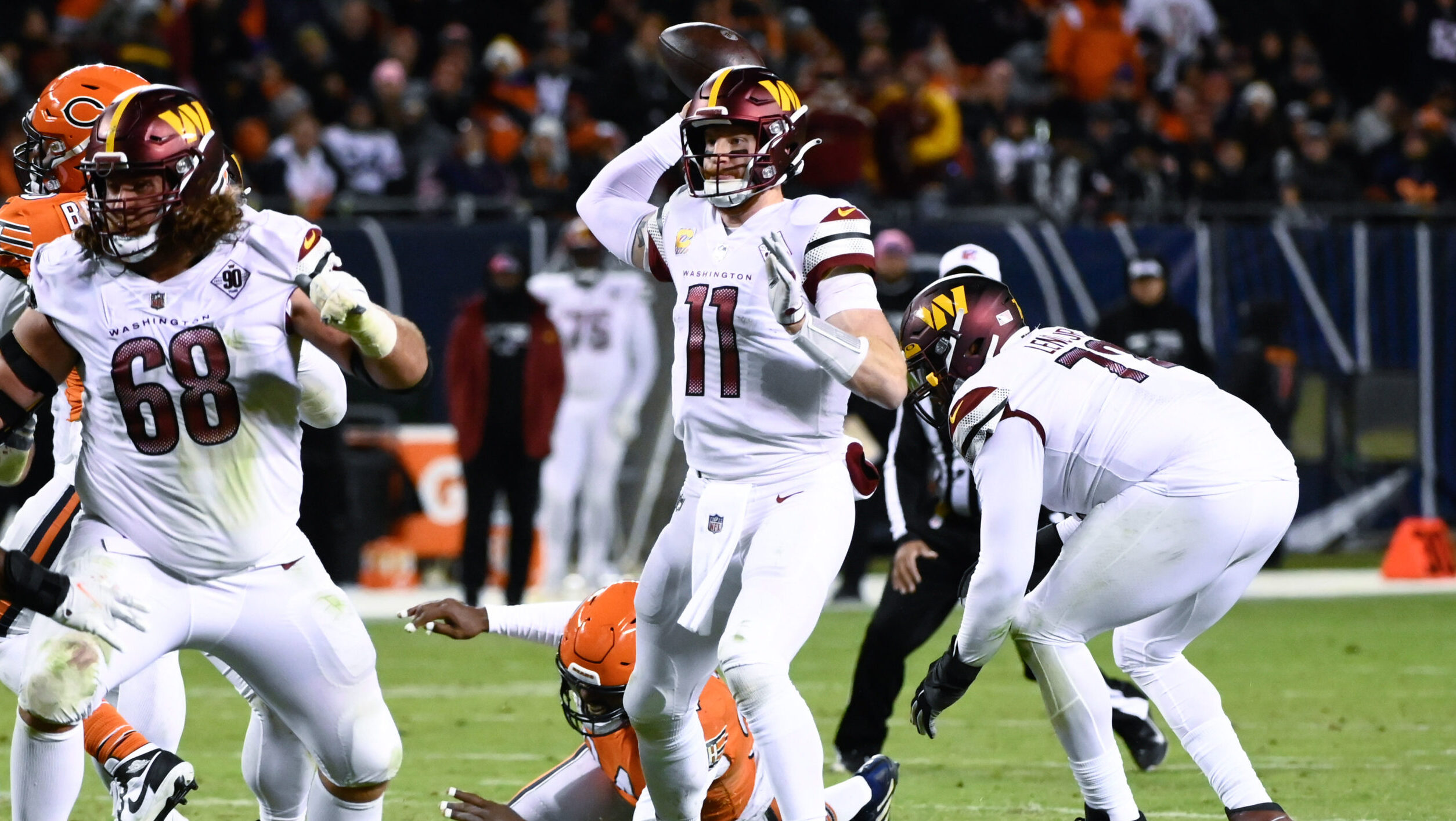 NFL: Washington Commanders at Chicago Bears