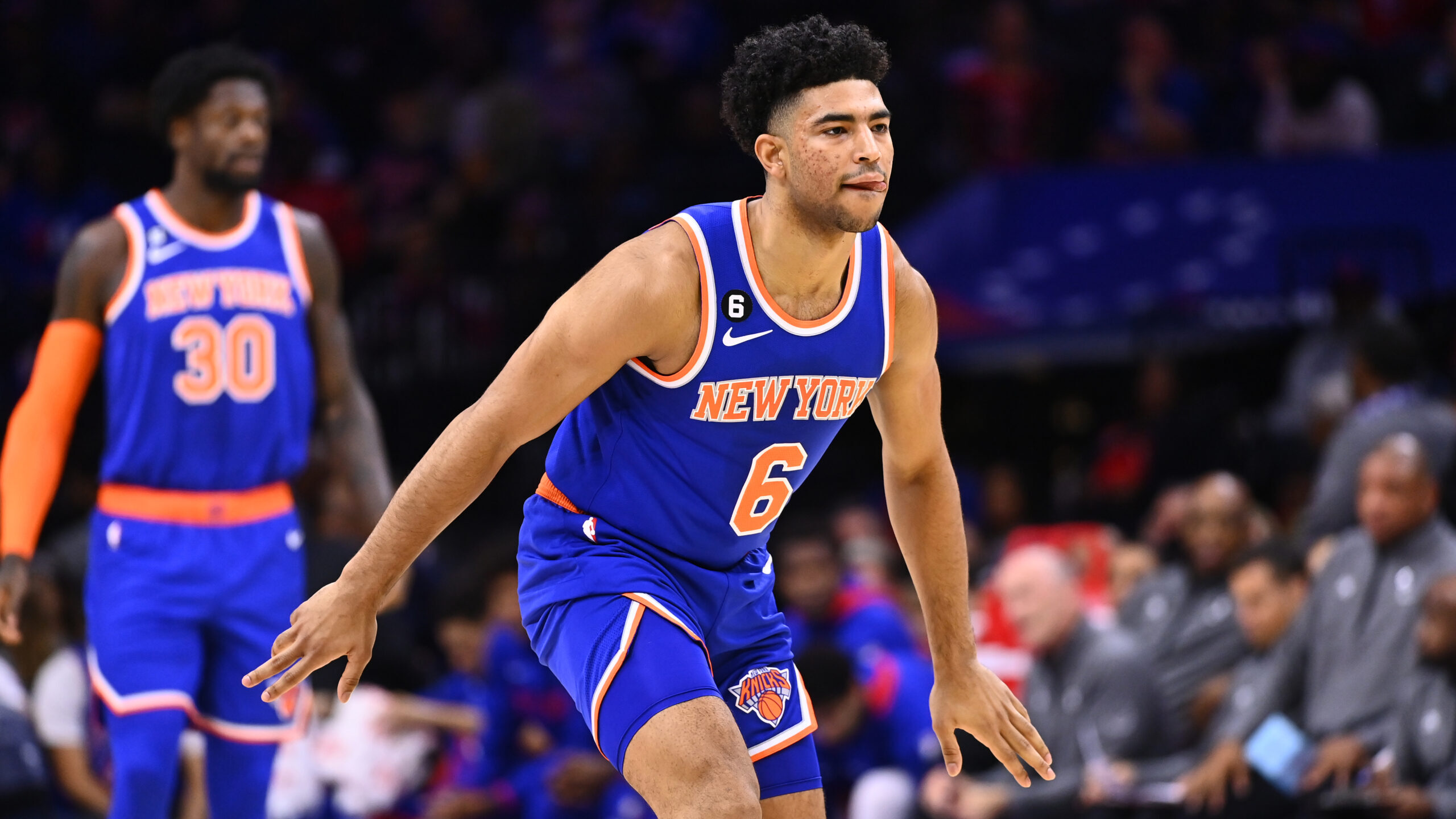 NBA: New York Knicks at Philadelphia 76ers