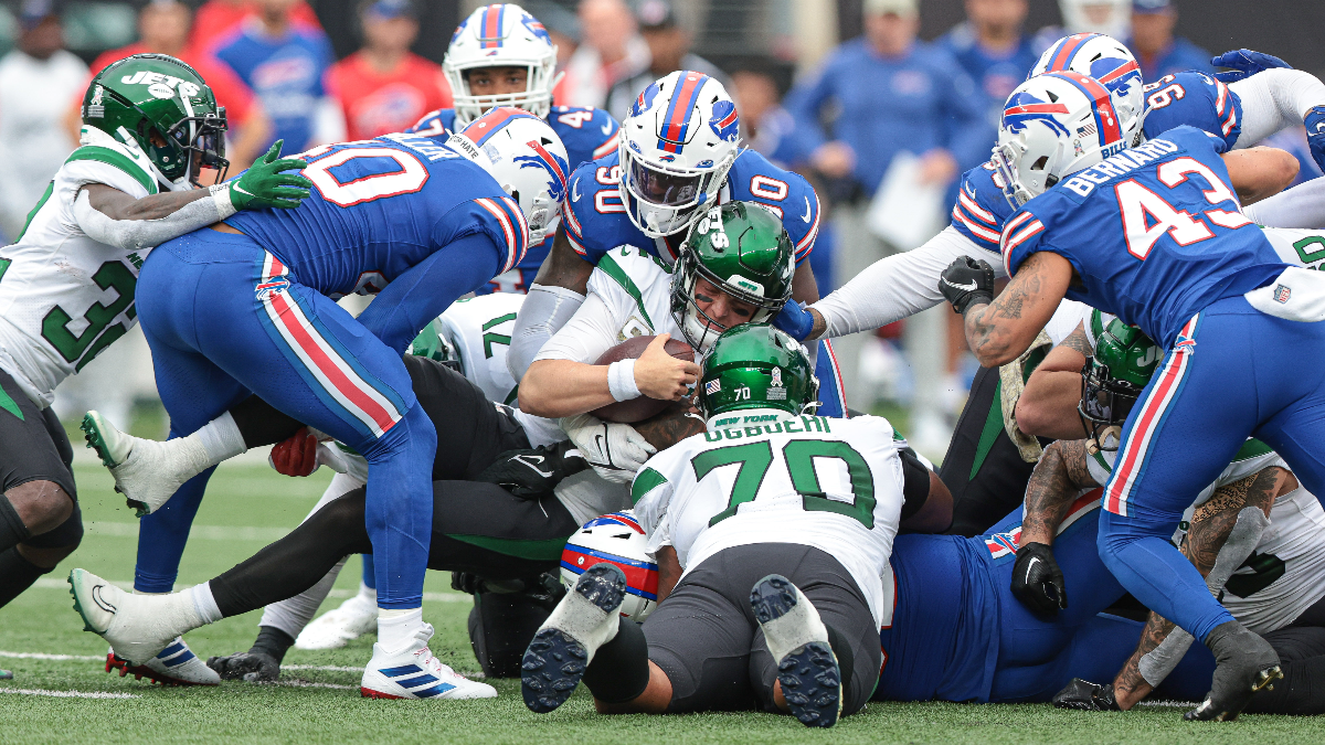 New York Jets quarterback Zach Wilson