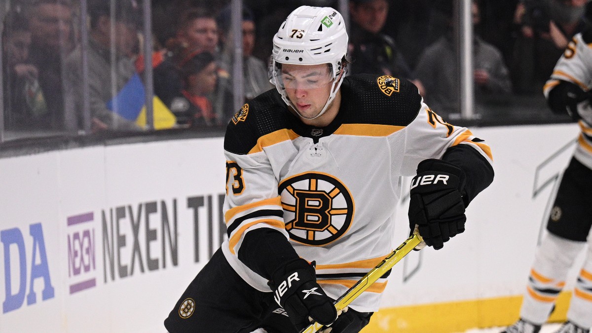 Boston Bruins defenseman Charlie McAvoy