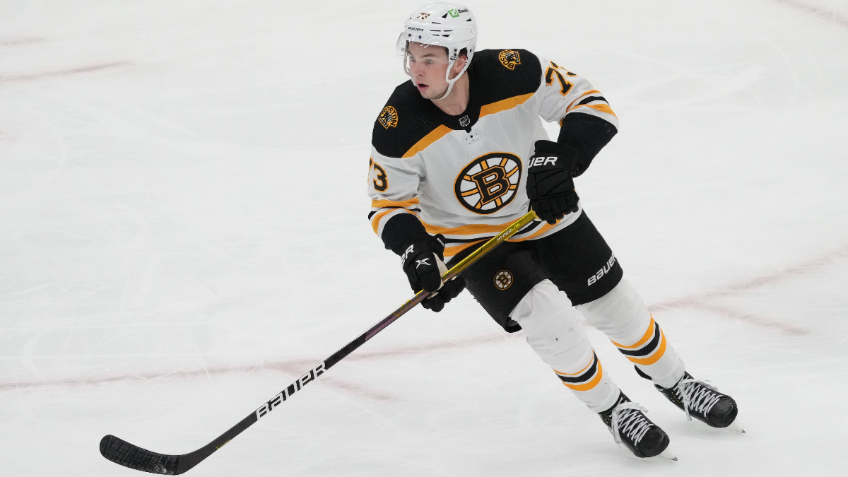 Boston Bruins defenseman Charlie McAvoy