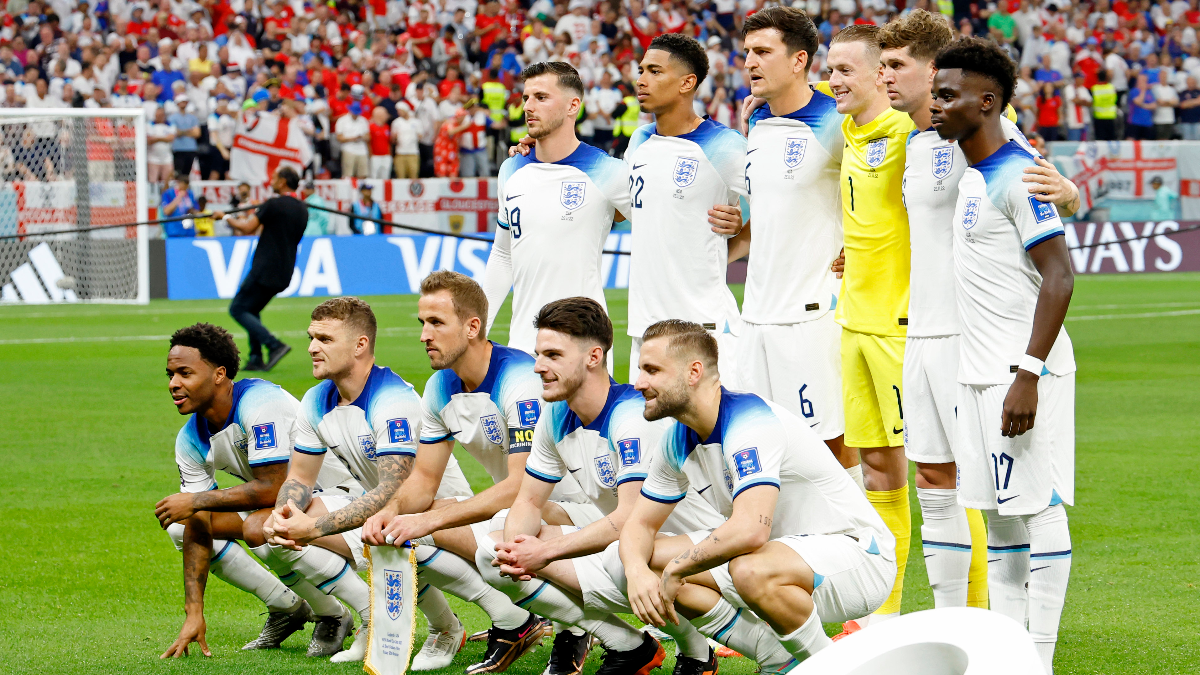 Starting 11 of England