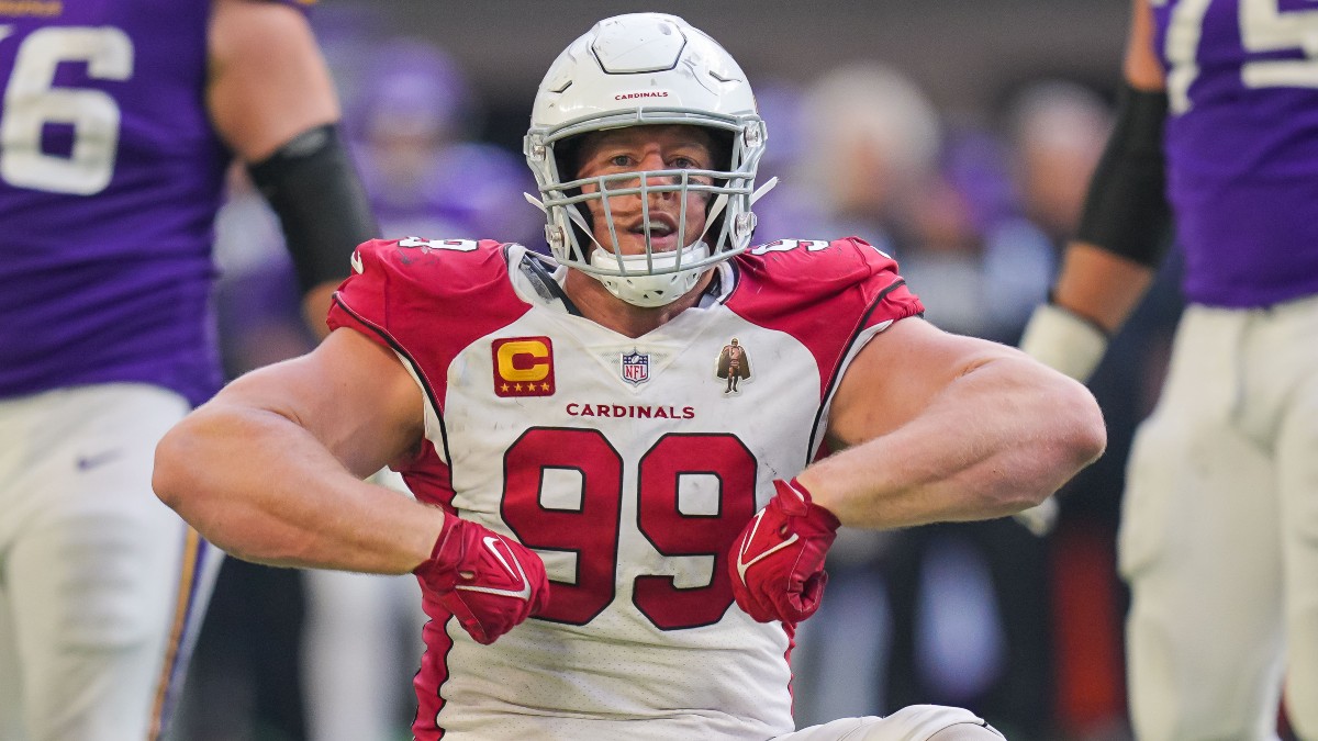 Arizona Cardinals defensive end J.J. Watt