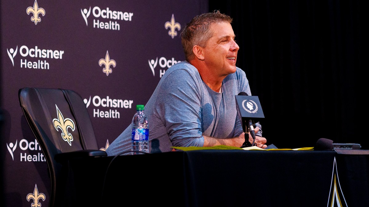 Former New Orleans Saints head coach Sean Payton