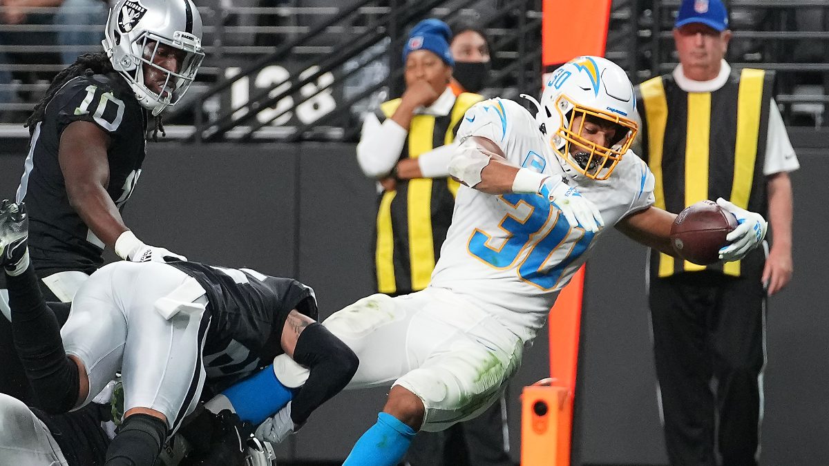 Los Angeles Chargers running back Austin Ekeler