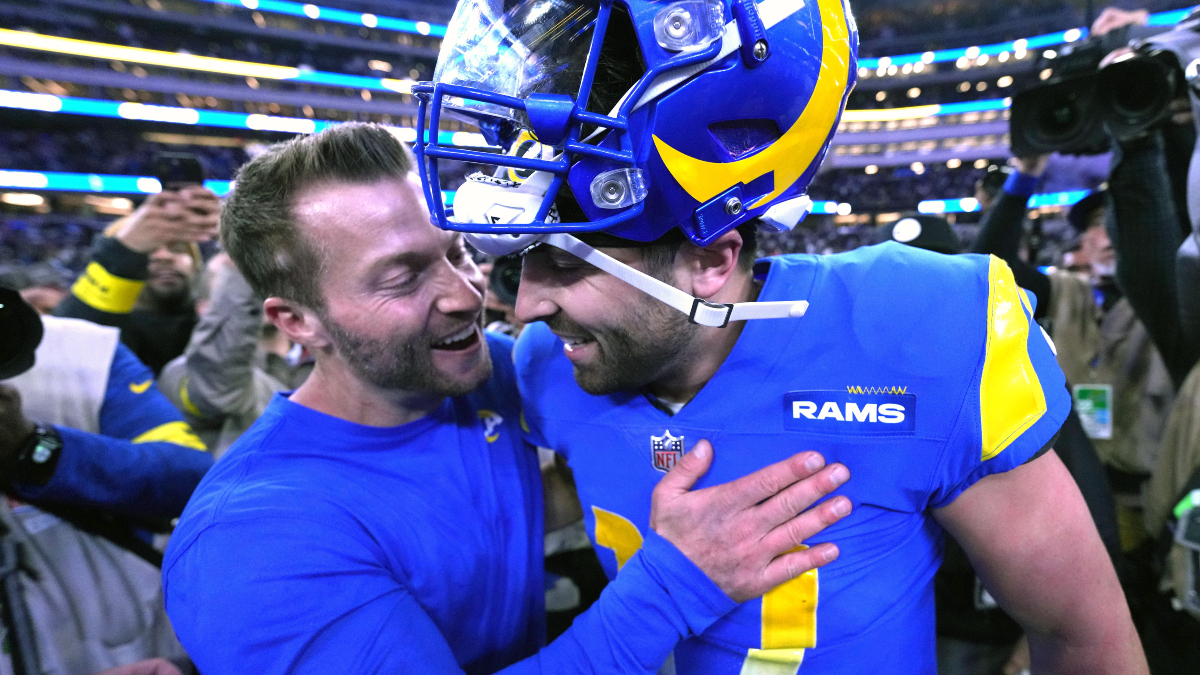 Los Angeles Rams quarterback Baker Mayfield