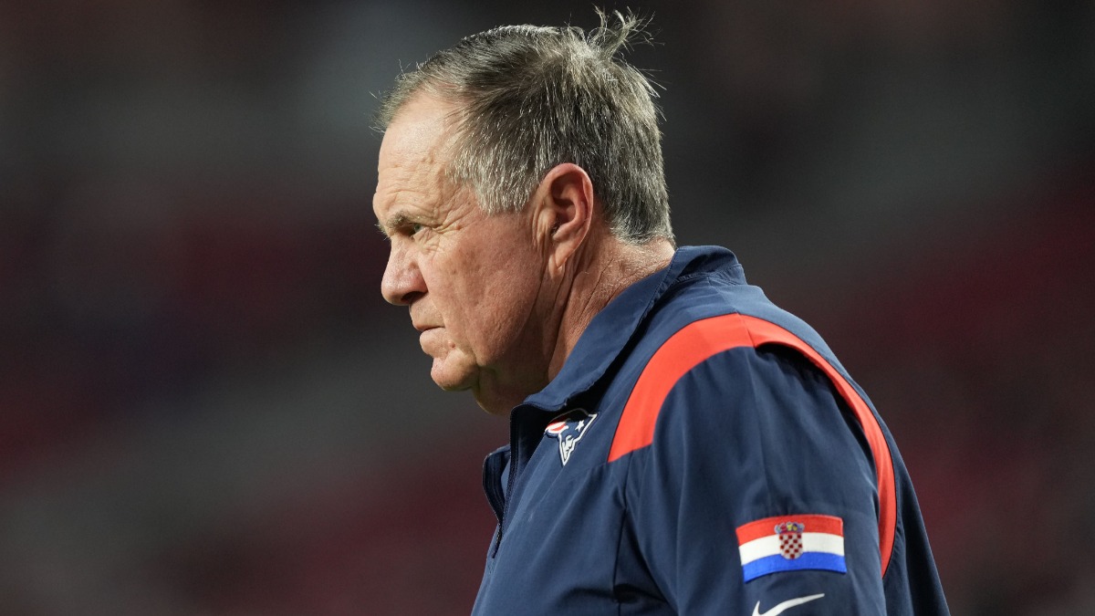 New England Patriots head coach Bill Belichick
