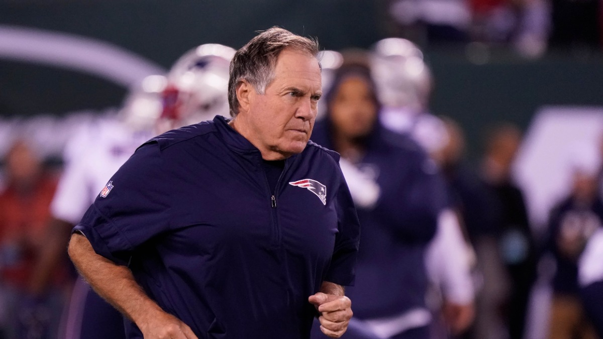 New England Patriots head coach Bill Belichick