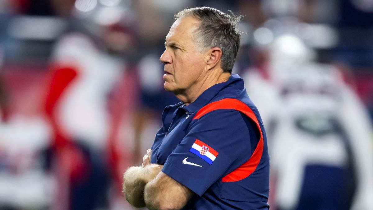 New England Patriots head coach Bill Belichick