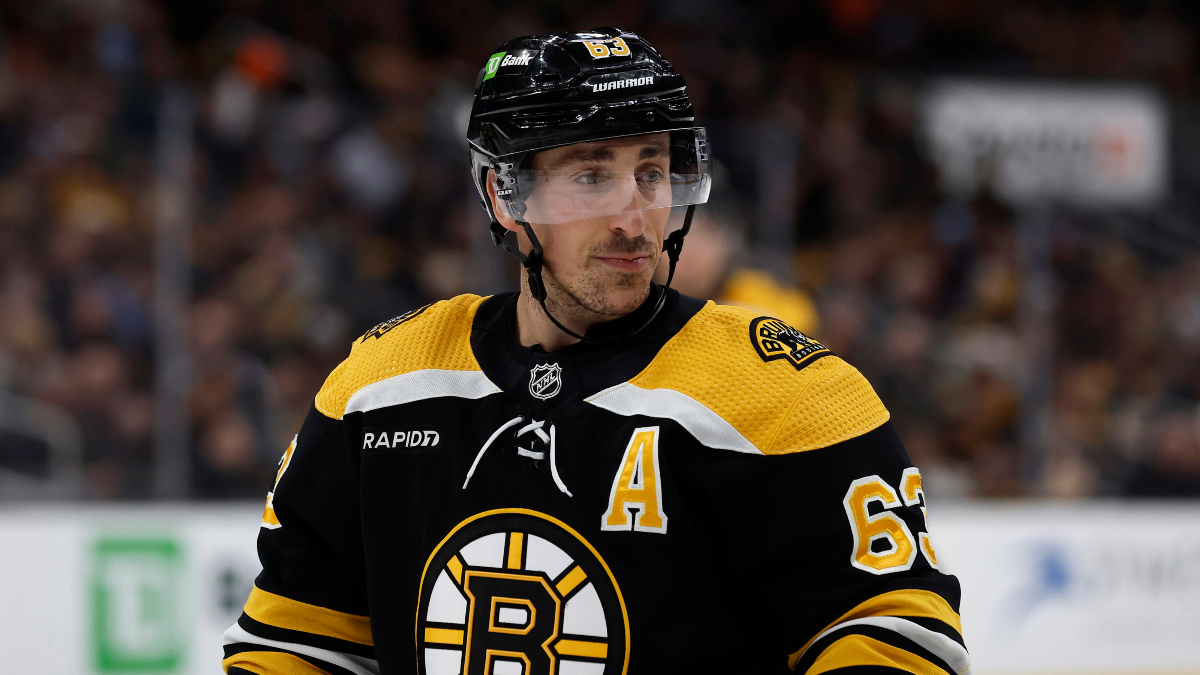 Boston Bruins forward Brad Marchand