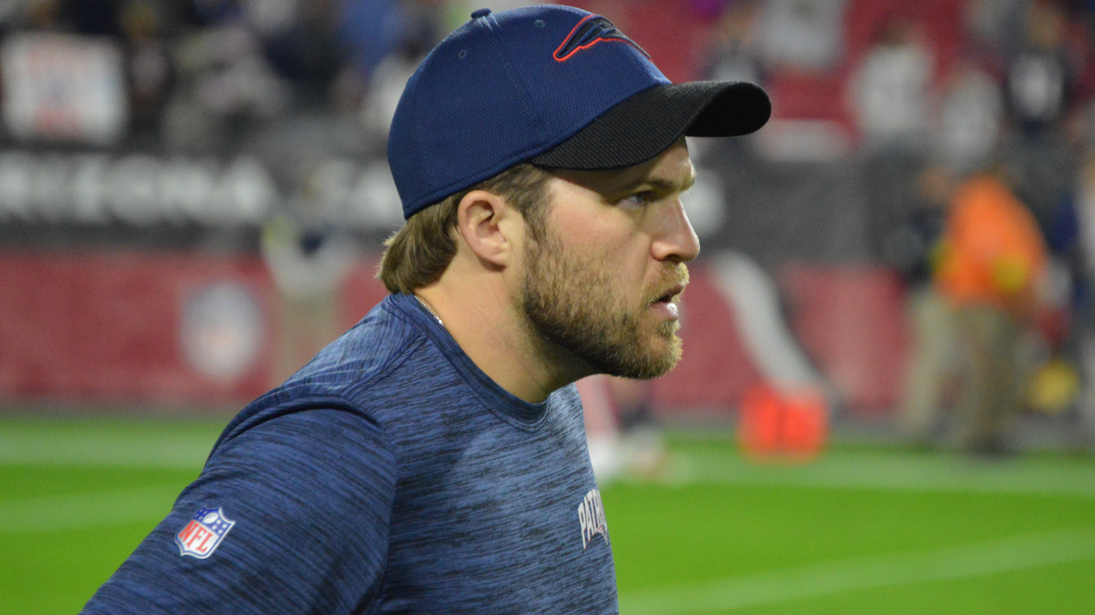 New England Patriots safeties coach Brian Belichick