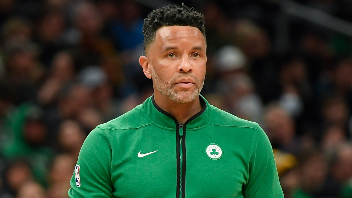 Boston Celtics assistant coach Damon Stoudamire