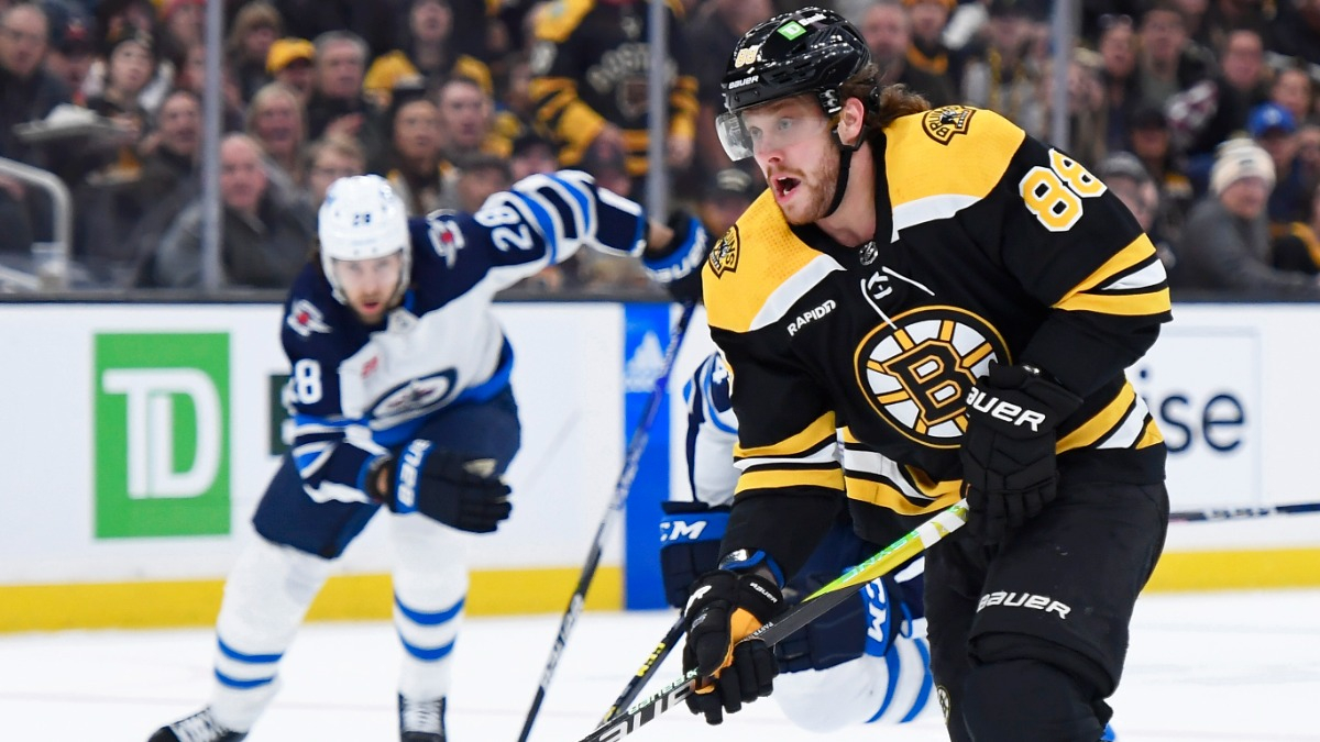 Boston Bruins right wing David Pastrnak
