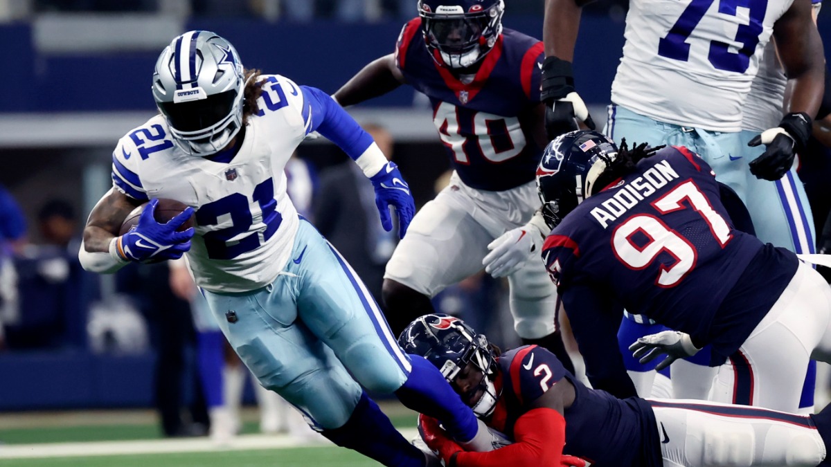 Dallas Cowboys running back Ezekiel Elliott
