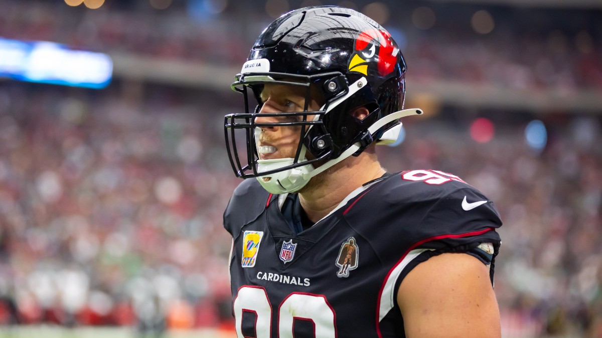Arizona Cardinals defensive end J.J. Watt
