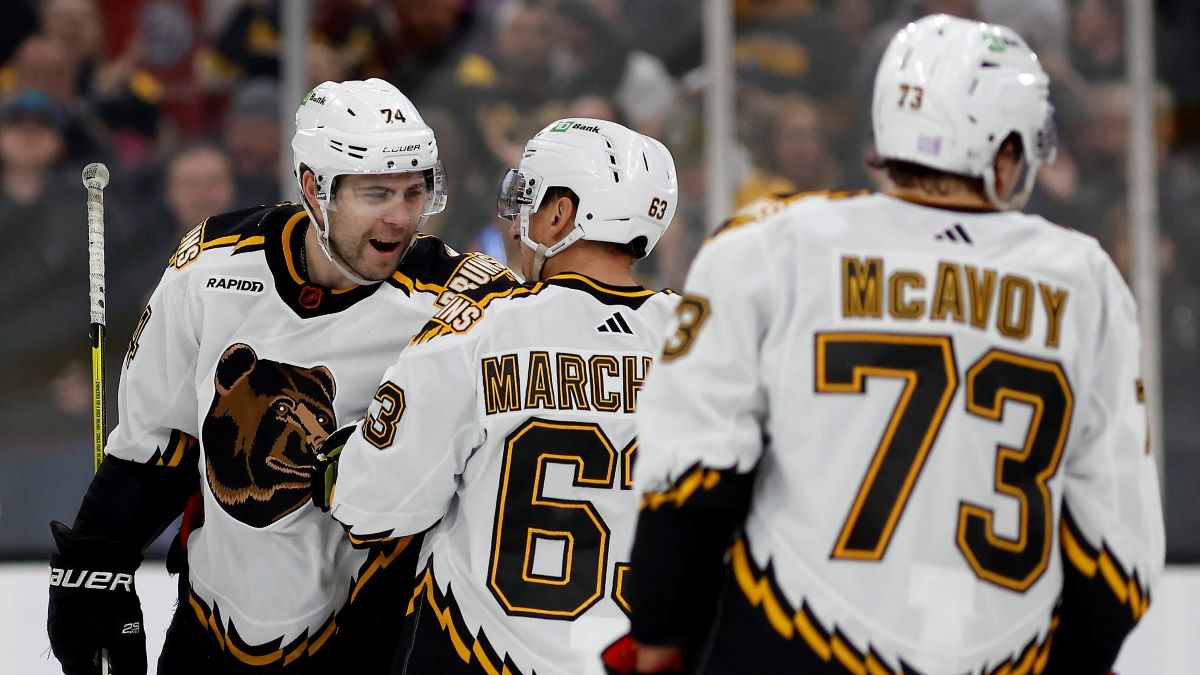 Boston Bruins forward Jake DeBrusk