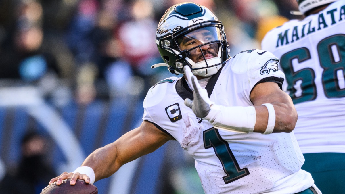 Philadelphia Eagles quarterback Jalen Hurts