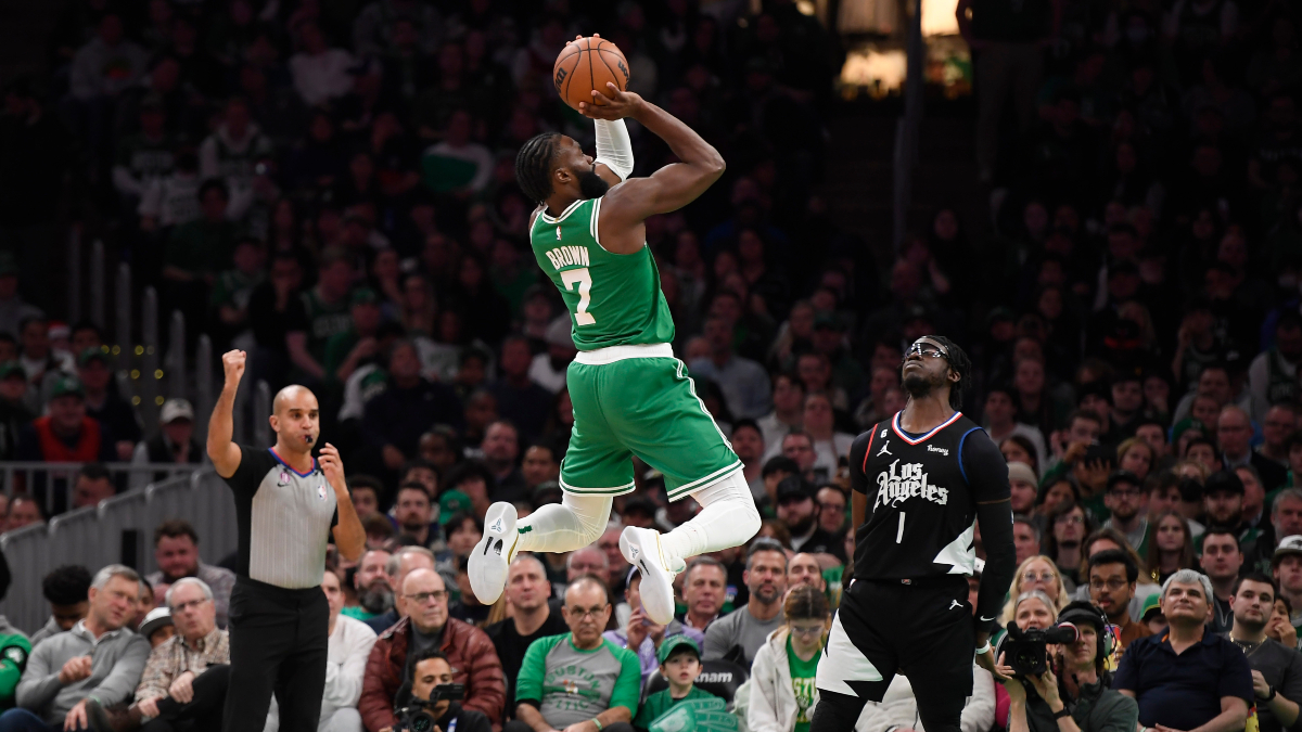 Boston Celtics guard Jaylen Brown