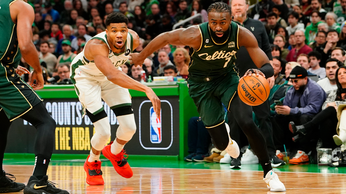 Boston Celtics guard Jaylen Brown