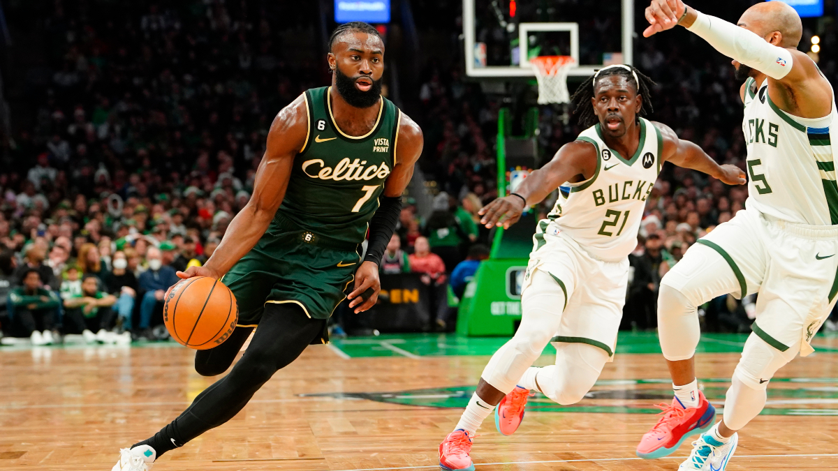 Boston Celtics guard Jaylen Brown