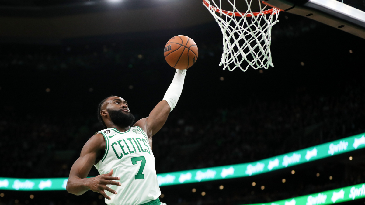 Boston Celtics guard Jaylen Brown