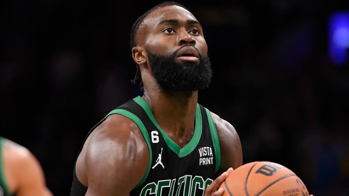 Boston Celtics guard Jaylen Brown