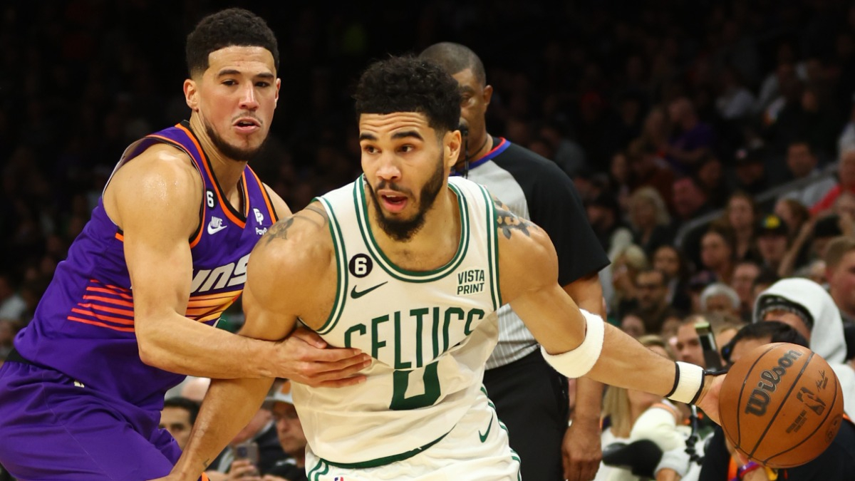 Boston Celtics forward Jayson Tatum