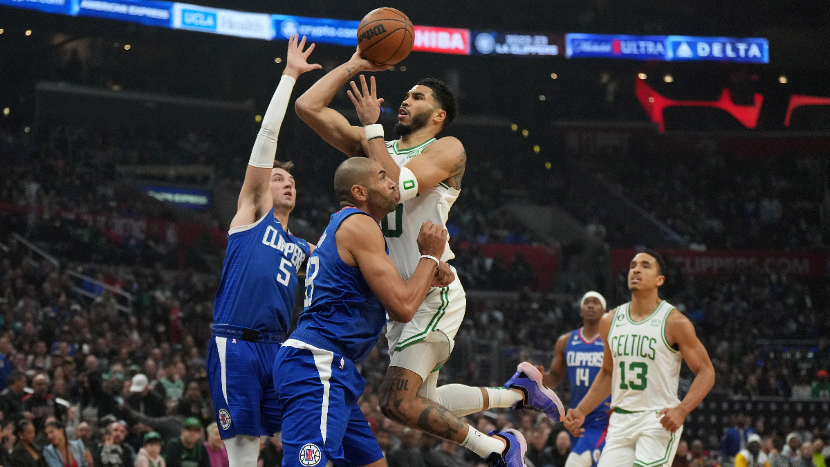 Boston Celtics forward Jayson Tatum