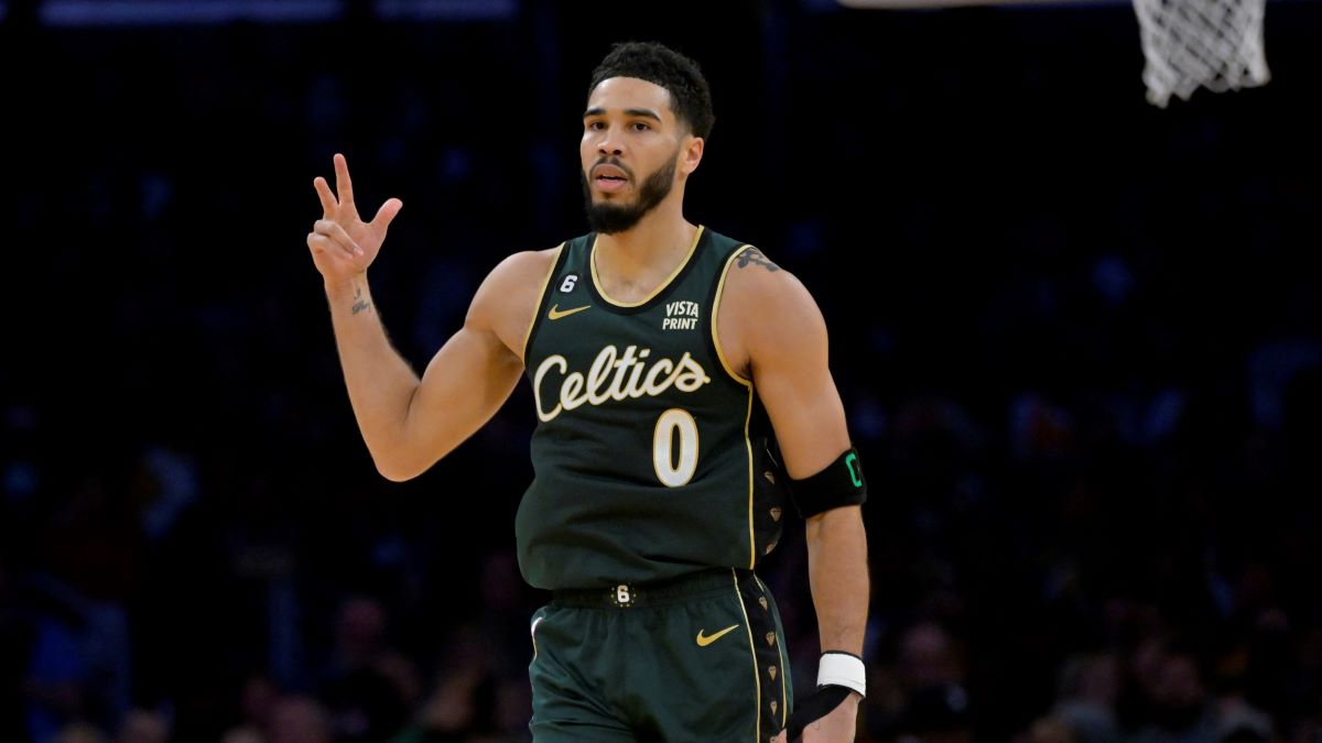Boston Celtics star Jayson Tatum