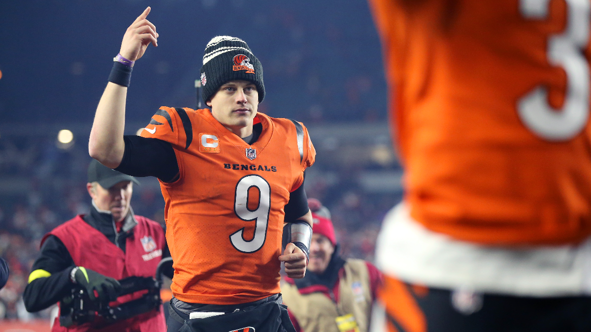 Cincinnati Bengals quarterback Joe Burrow