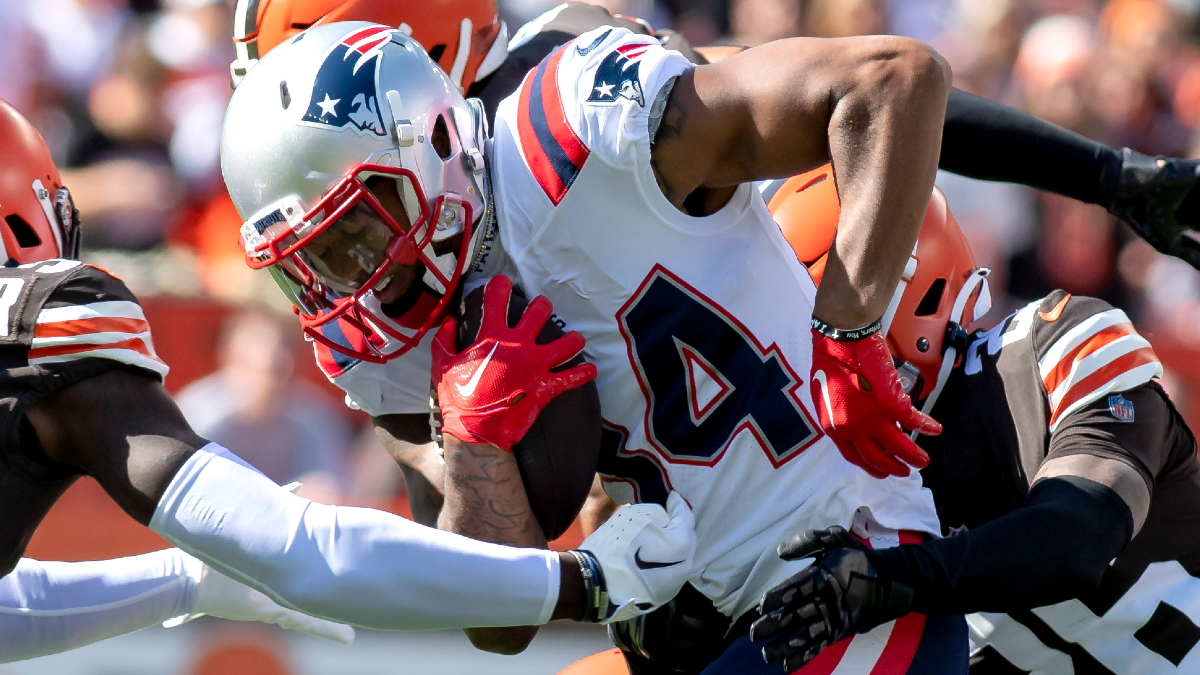 New England Patriots wide receiver Kendrick Bourne
