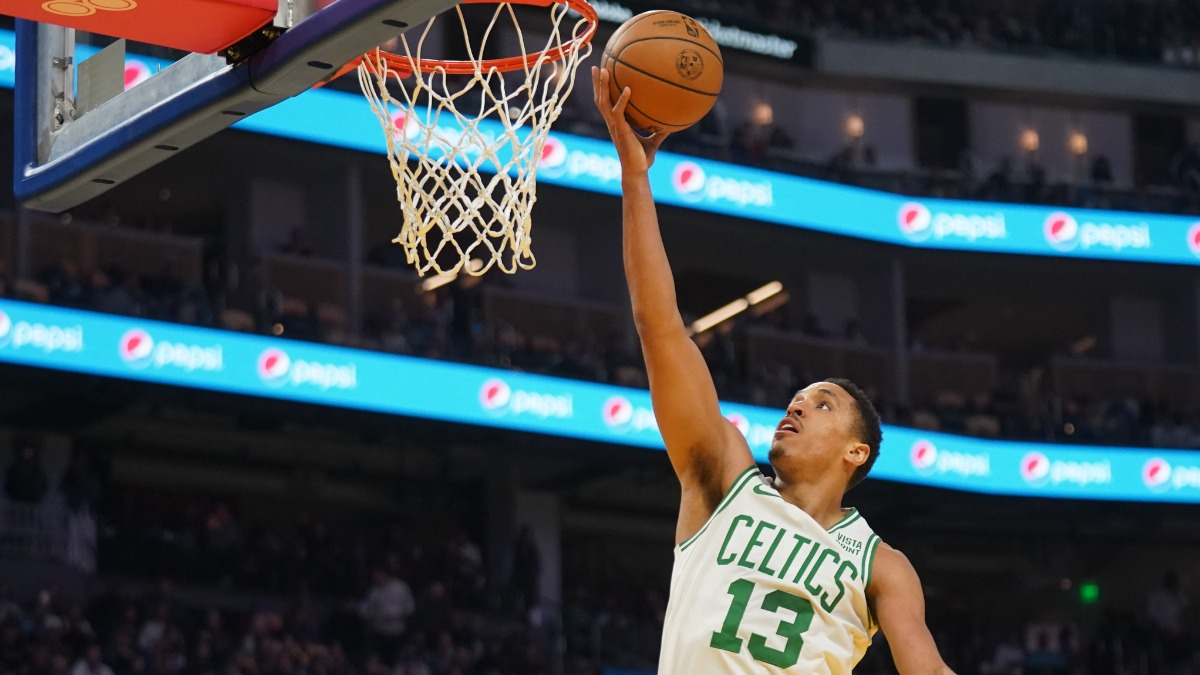 Boston Celtics guard Malcolm Brogdon