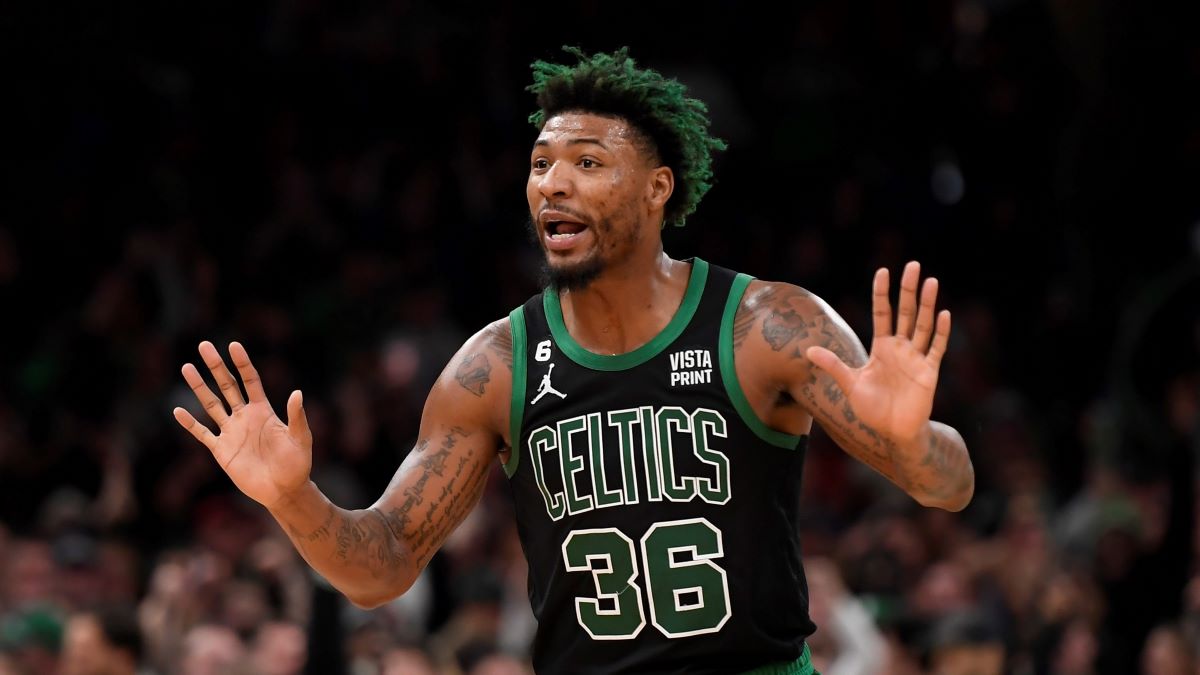 Boston Celtics guard Marcus Smart