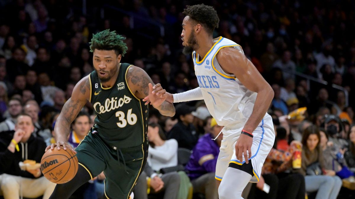 Boston Celtics guard Marcus Smart