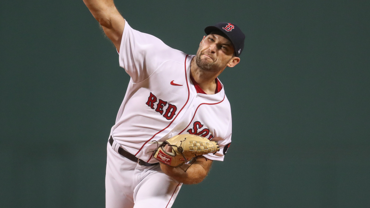 Boston Red Sox starting pitcher Michael Wacha