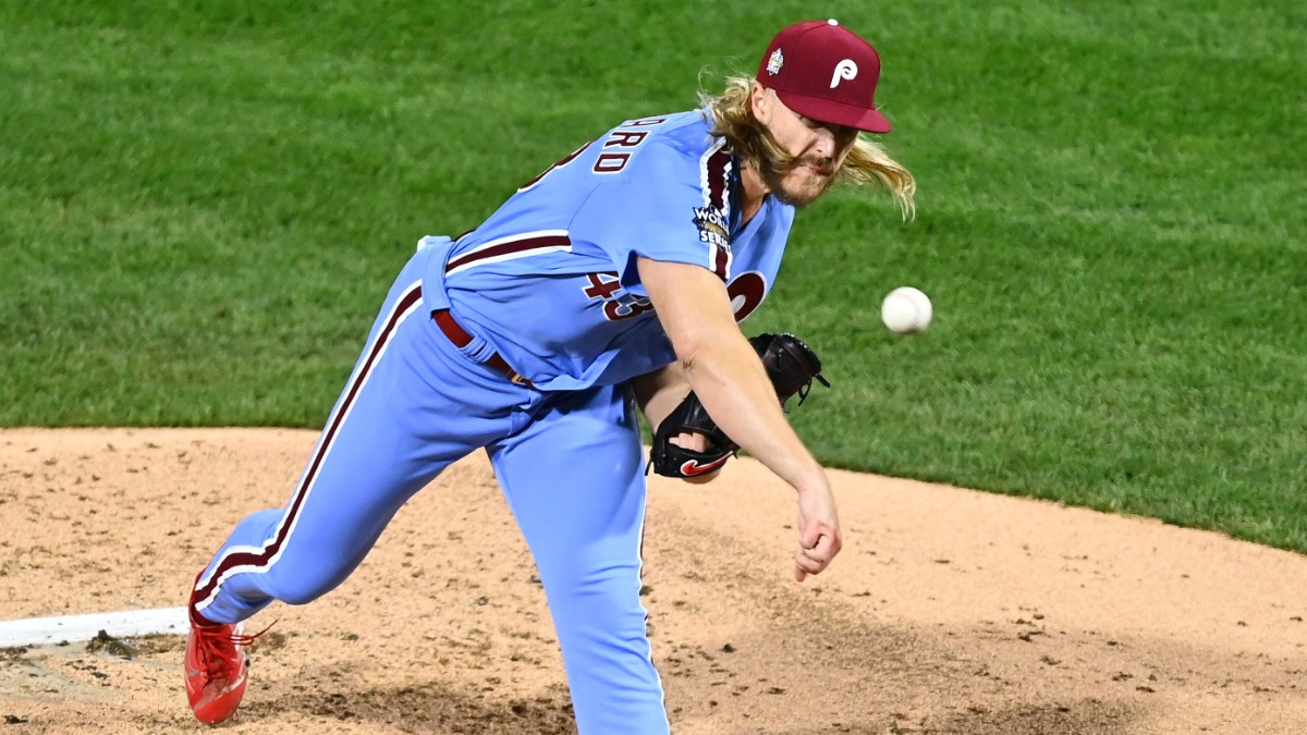 Los Angeles Dodgers starting pitcher Noah Syndergaard