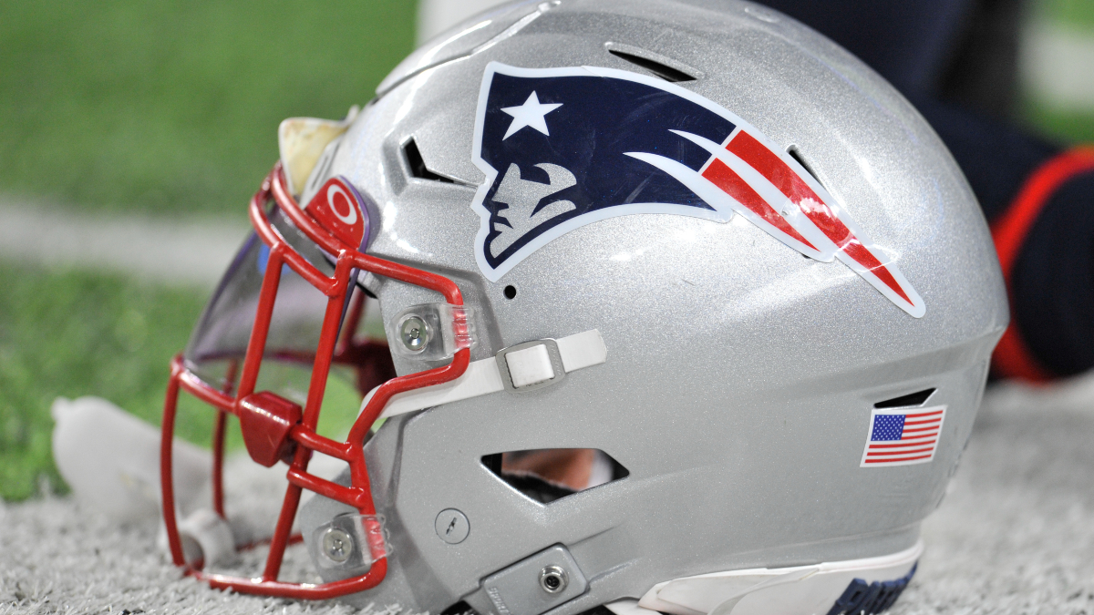 New England Patriots helmet