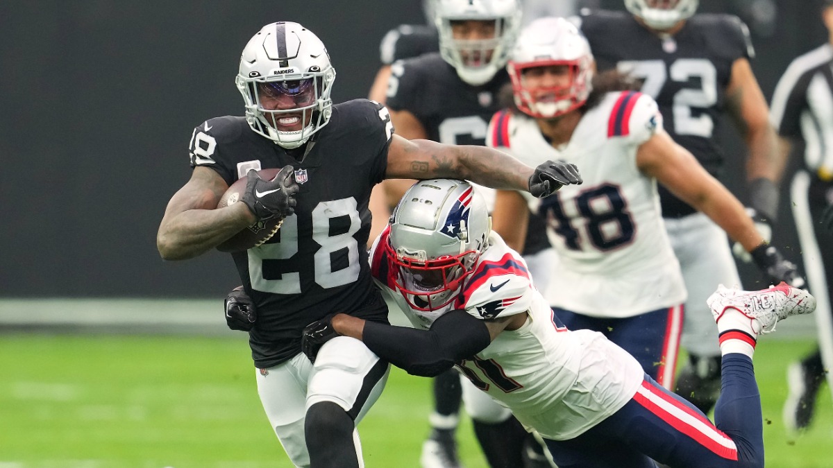 Las Vegas Raiders running back Josh Jacobs