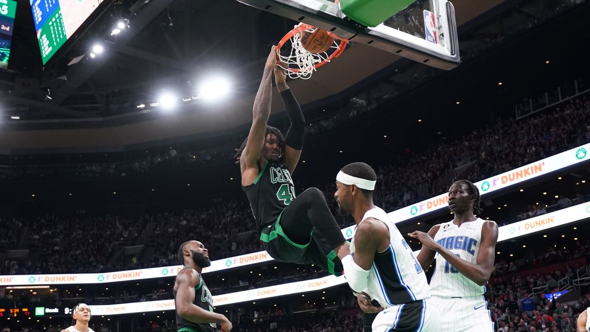 Boston Celtics center Robert Williams