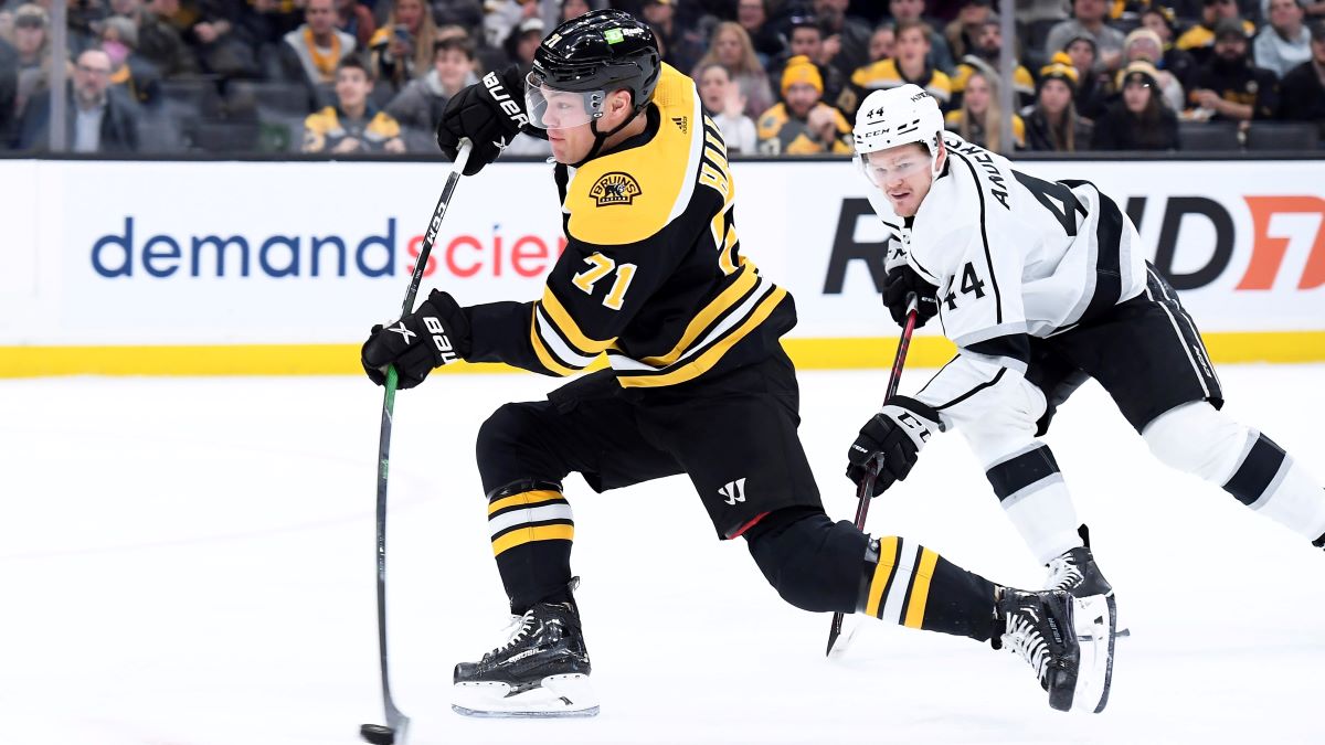 Boston Bruins forward Taylor Hall