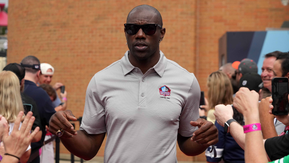 Hall of Fame wide receiver Terrell Owens