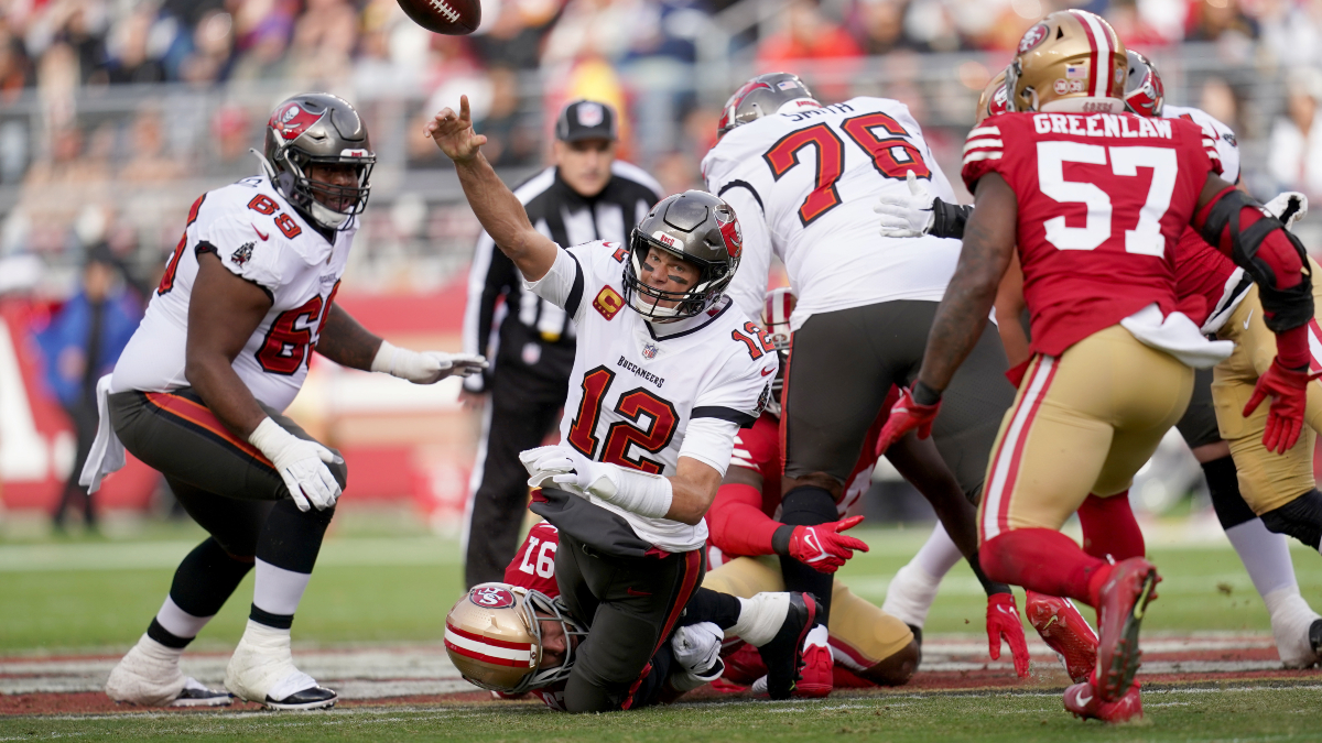 Tampa Bay Buccaneers quarterback Tom Brady