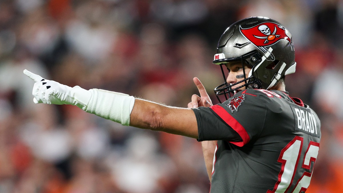 Tampa Bay Buccaneers quarterback Tom Brady