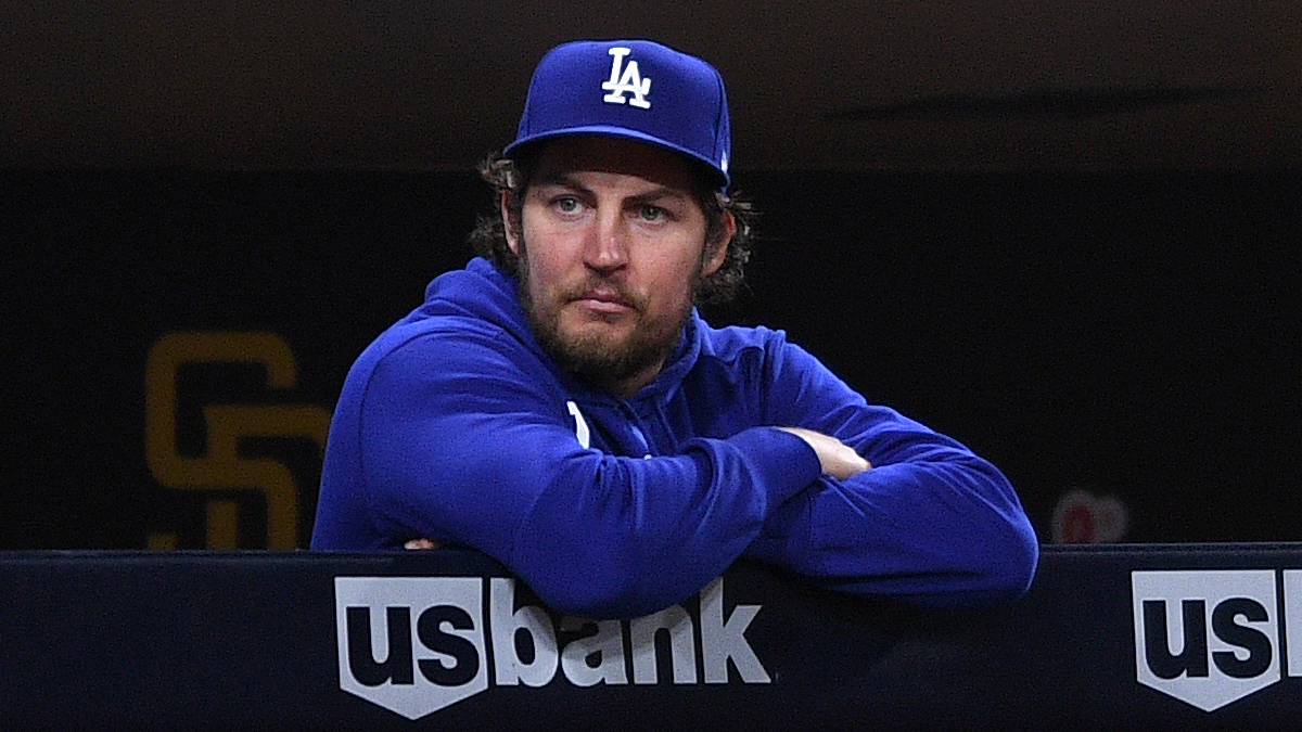 Los Angeles Dodger pitcher Trevor Bauer