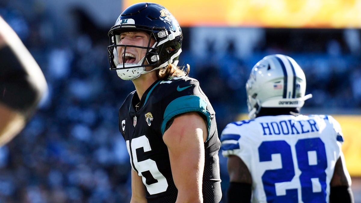 Jacksonville Jaguars quarterback Trevor Lawrence